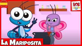 Bob Zoom  La Mariposita  Video Canción Infantil Oficial Español [upl. by Fablan871]