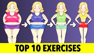 Top 10 Easiest Exercises for a Slimmer Lower Body [upl. by Newton]