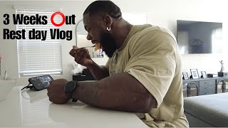 3 Weeks Out  Rest Day VLOG  Recovery Day [upl. by Courtund]