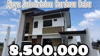 House for sale in Cebu Philippines inside Ajoya Subdivision Gabi Cordova [upl. by Askari]