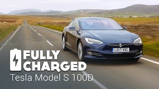 Tesla Model S 100D review  Fully Charged [upl. by Avruch296]