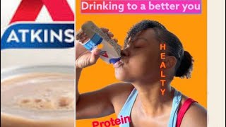 Best Protein Shakes  Atkins Shake Review  Weight loss tips 1 a day  2022 INFORMATIVE [upl. by Ennyroc855]