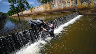 Exploring Sketchy Urban Canal Full of Treasure interesting finds  Jiggin With Jordan [upl. by Sedruol131]