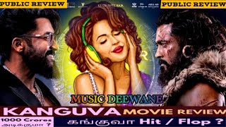 Kanguva Movie Review👀  Kanguva Movie Public Reaction By Music Deewane [upl. by Guinn]