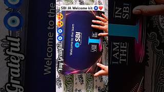 SBI JA WELCOME KIT 🧿❤ SBI 2024  Grateful 😇 Unboxing  sbi sbipo sbija welcomekit motivation [upl. by Attlee]