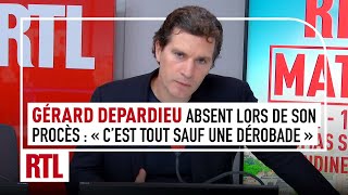 Depardieu sera absent à son procès  quotTout sauf une dérobade il veut que la vérité éclatequot [upl. by Welcy]