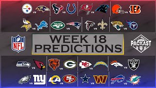 Who is Going to the Playoffs NFL Week 18 Predictions [upl. by Novahc]