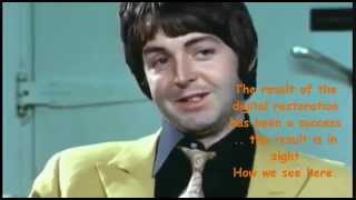 The Beatles Paul McCartney Paul  Remastered interview 1968 HQ [upl. by Vierno]