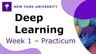 Week 1 – Practicum Classification linear algebra and visualisation [upl. by Aicirtel]