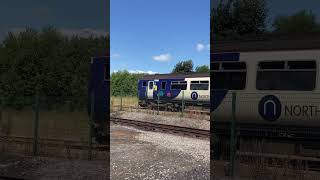 156484 arriving at shildon on the 6824 shildon train class156 trainspotting railway [upl. by Anauj]