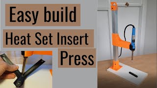 How to make a Heat Set Insert Press [upl. by Erdnua]