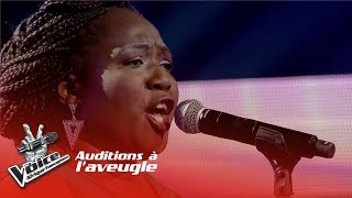 Verushka chante quotIts a mans worldquot  Auditions à laveugle  The Voice Afrique francophone 2016 [upl. by Ashbaugh]