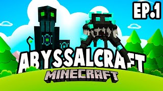 ABYSSALCRAFT MOD GETTING STARTED Minecraft AbyssalCraftEp 1 [upl. by Dnalyaw434]