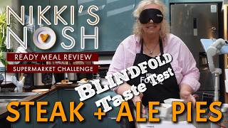 Blindfold Taste Testing Standard amp Premium recipe Asda Steak amp Ale Pies [upl. by Anitsyrc]