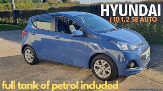 2016 Hyundai i10 12 SE Auto  18000 Miles Full Tank Park Sensors [upl. by Apurk936]