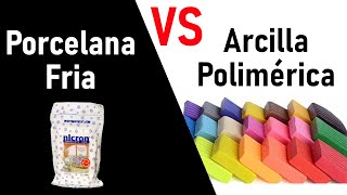 💖👍 Diferencia entre PORCELANA FRIA y ARCILLA POLIMÉRICA mejor material para modelar figuras [upl. by Seyah586]