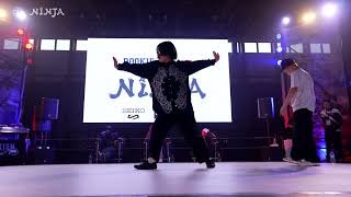 【TOP8】Baby Konkrete aka Lil Krow vs Lil REBEL ｜NINJA KIDS ALLSTYLE 1on1 BATTLE U15│ FEworks [upl. by Akerdnuhs]