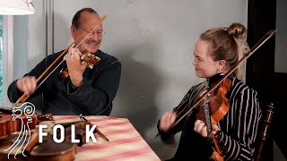 Gjerstadspringar  Norwegian Folk Music on Hardanger Fiddle [upl. by Baerman]