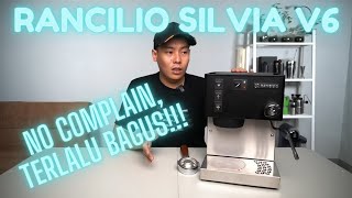 REVIEW MESIN ESPRESSO RANCILIO SILVIA V6  BLACK EDITION MESIN IMPIAN PARA HOME BARISTA [upl. by Dinin]