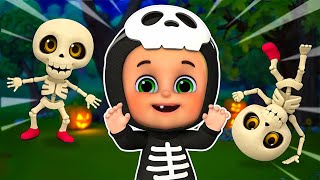 Halloween Songs for Kids EP142 Chumbala Cachumbala Bebefinn Skeleton Dance PARTY [upl. by Reinar701]