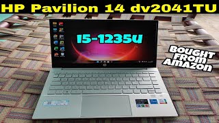 HP Pavilion 14 dv2041TU i5 12th gen Unboxing  Review  i51235U [upl. by Alya314]