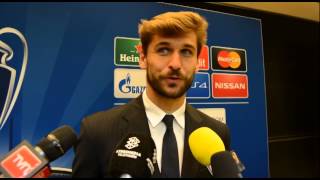 Entrevista a Fernando Llorente en el Media Day de la Juve [upl. by Aissatsana558]