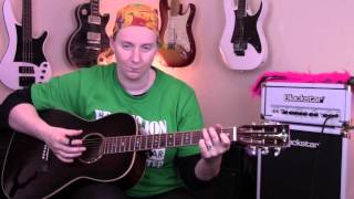 The A Team by Ed Sheeran  Rockschool acoustic guitar grade 2 2016 [upl. by Sremlahc275]