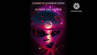 CHAND KI CHANDNI  SLOWED AND REVERB  UDIT NARAYAN  KUMAR SANU  ALKA YAGNIK [upl. by Enoob386]