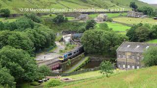 Trains at the Standedge Tunnel [upl. by Tomkin]