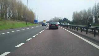 Sheerness to Whitstable Motorway M2 England [upl. by Aillicec]