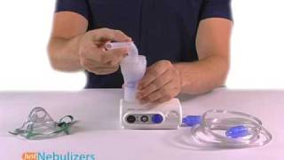 Just Nebulizers OMRON CompAir Elite Nebulizer System NEC30 [upl. by Haines]