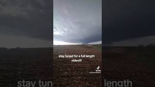 HUNTING A BEAST 😈🌪 storm tornado stormchasing chasing stormchase supercell [upl. by Rehpinej]