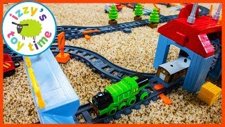 Fisher Price EZ Way Railway Fun Toy Trains  Videos for Children [upl. by Gnilrac]