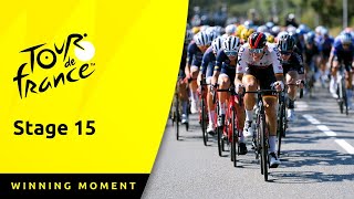 SUMMIT SHOWDOWN  Stage 15 Tour de France 2024 Highlights [upl. by Vergne]