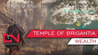 AC Valhalla Temple of Brigantia Armor  Eurvicscire Wealth [upl. by Atinar391]