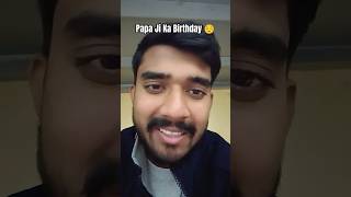 Sourav Joshi ka Papa Ka Birthday 🥳birthday trendingshorts shortsl souravjoshivlogs shabanavlogs [upl. by Aicsila23]