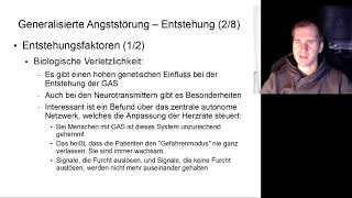 Angststörungen 5 von 5  Generalisierte Angststörung [upl. by Eisnyl302]