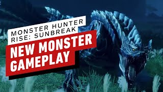 Monster Hunter Rise Sunbreak  New Monster Lunagaron Gameplay [upl. by Sheya]