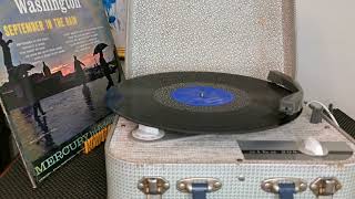 September In The Rain  Dinah Washington  1960 Mercury 33rpm Vinyl LP Record  1963 Alba 209 Player [upl. by Anyal]