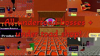 Ut heroes 2 undertoad event all bosses  items and how to beat them [upl. by Tavey958]