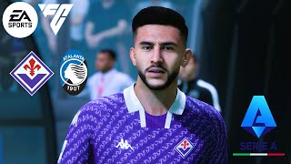 EA Sports FC 24  Fiorentina Vs Atalanta  Serie A 2324 Matchday 4  Full Match [upl. by Elcin667]