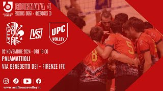 Serie B Firenze Volley vs UPC Volley [upl. by Joslyn]