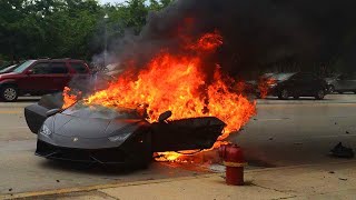 Craziest Supercar Fails on the Road EXPENSIVE FAILS 2024 🤑🤑🤑🤑 [upl. by Eatnoj]