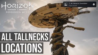 All Tallnecks Locations and Solutions How To Climb and Override Tallnecks  Horizon Forbidden West [upl. by Oinotla]