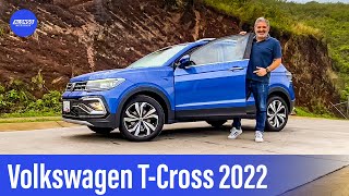 Volkswagen TCross 2022  Muestra su cara dinámica [upl. by Yatnuahc]