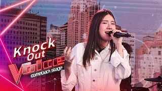 ข้าวปั้น  ว่างแล้วช่วยโทรกลับ  Knock Out  The Voice Comeback Stage  21 Nov 2024 [upl. by Meeki762]