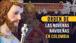 Novena de aguinaldos en Colombia cada día es celebrado en honor a un santo o aspecto de la navidad [upl. by Edee694]