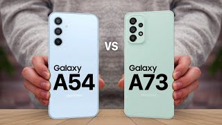 Samsung Galaxy A54 VS Samsung Galaxy A73 Comparison [upl. by Norud757]