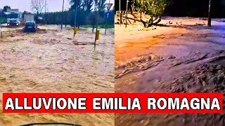 Alluvione Emilia Romagna esondano Senio Zena e Idice evacuazioni a Bologna e Faenza [upl. by Alled]