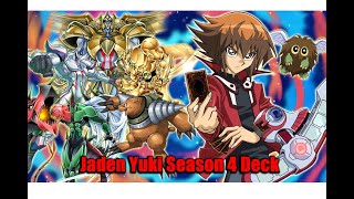 Character Deck  Judai Jaden Yuki Season 4 Deck [upl. by Huskey]